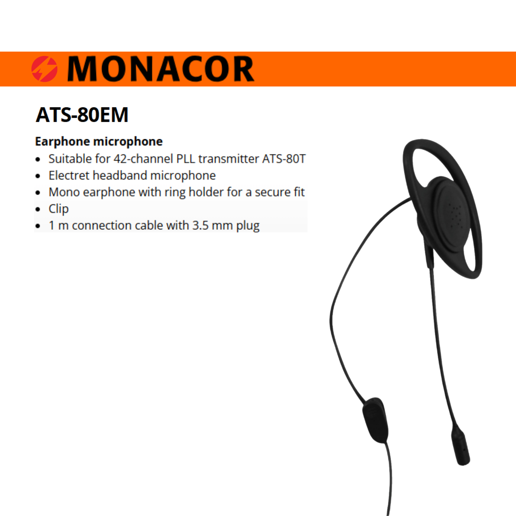 Earpiece Earphone Microphone