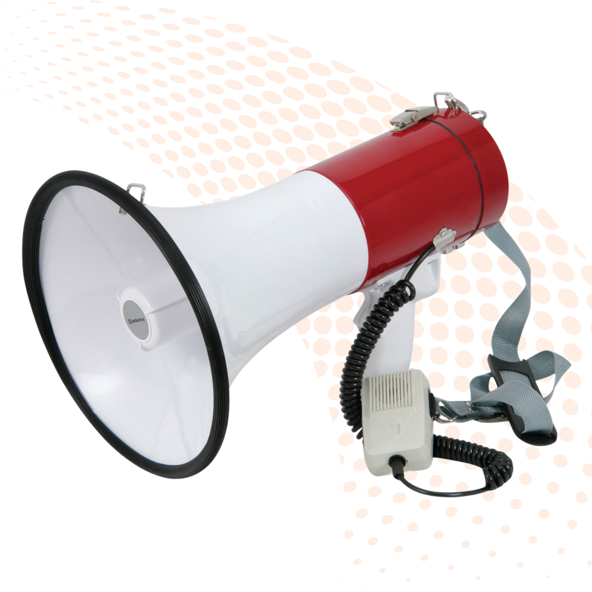 Megaphone With Siren & Handheld Microphone 30W