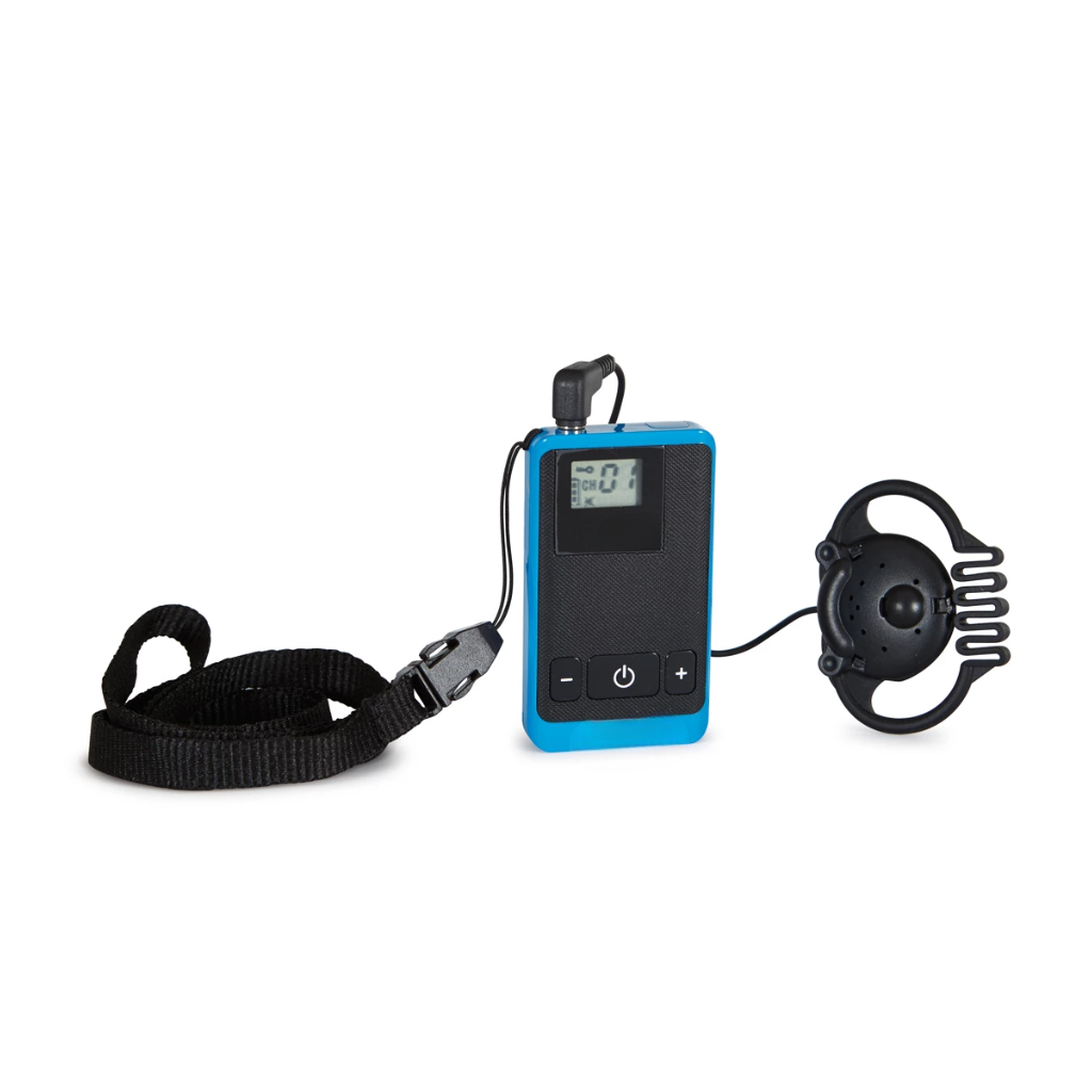 1-Way Tour Guide Receiver – tourguidesystems.uk