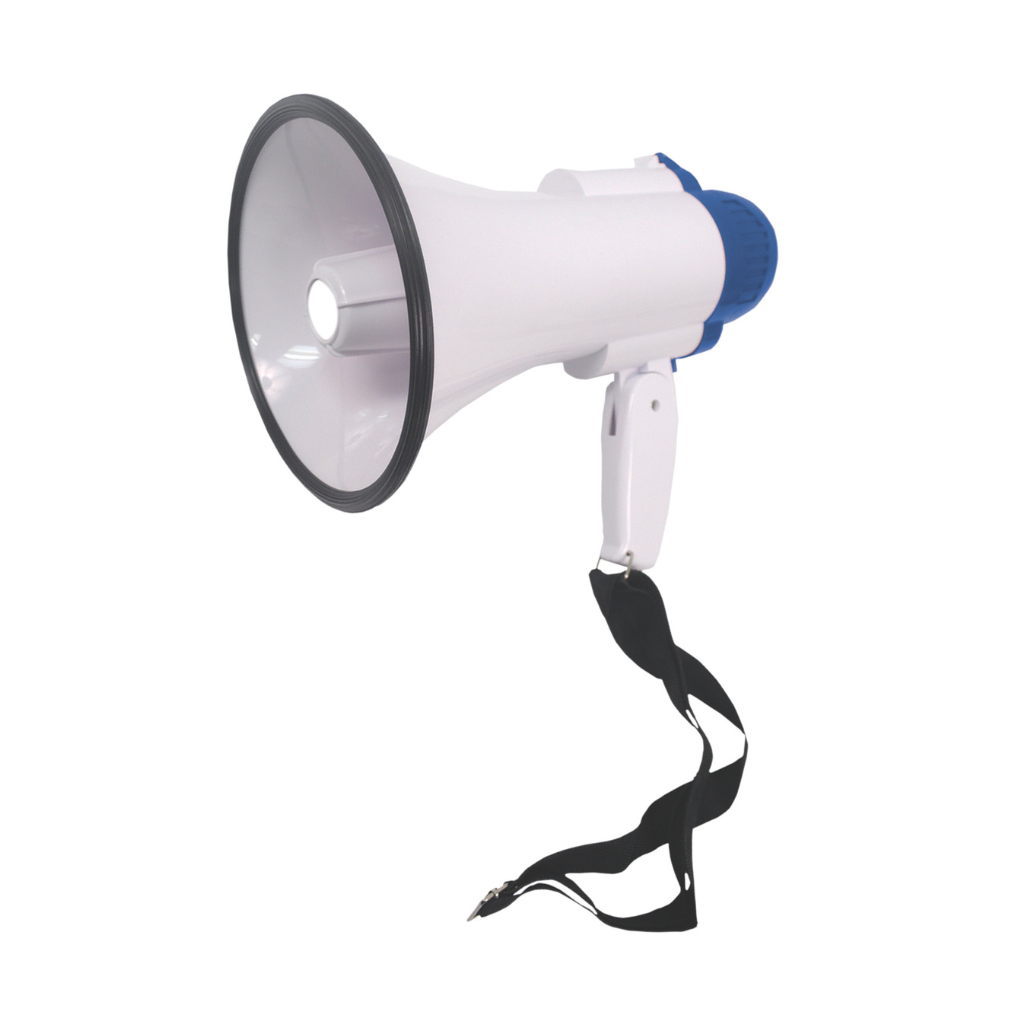 15W Megaphone With Siren