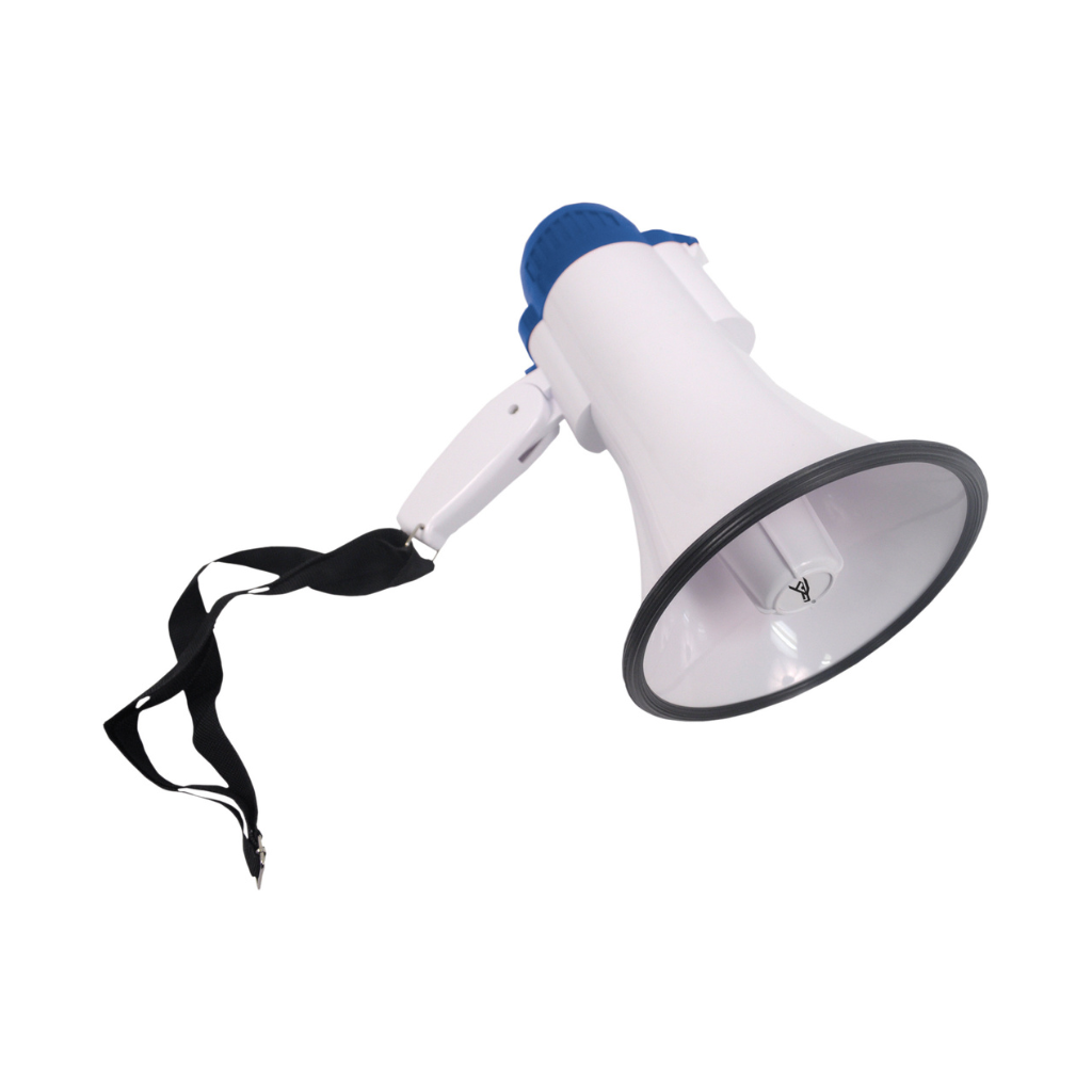 15W Megaphone With Siren