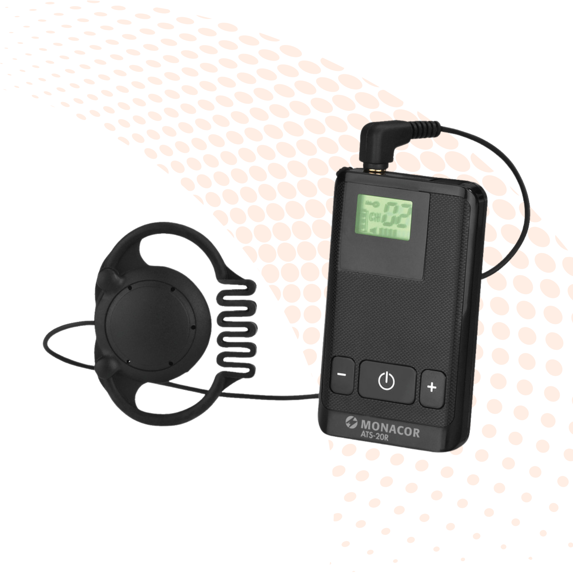 Monacor ATS-20R 1-Way Receiver