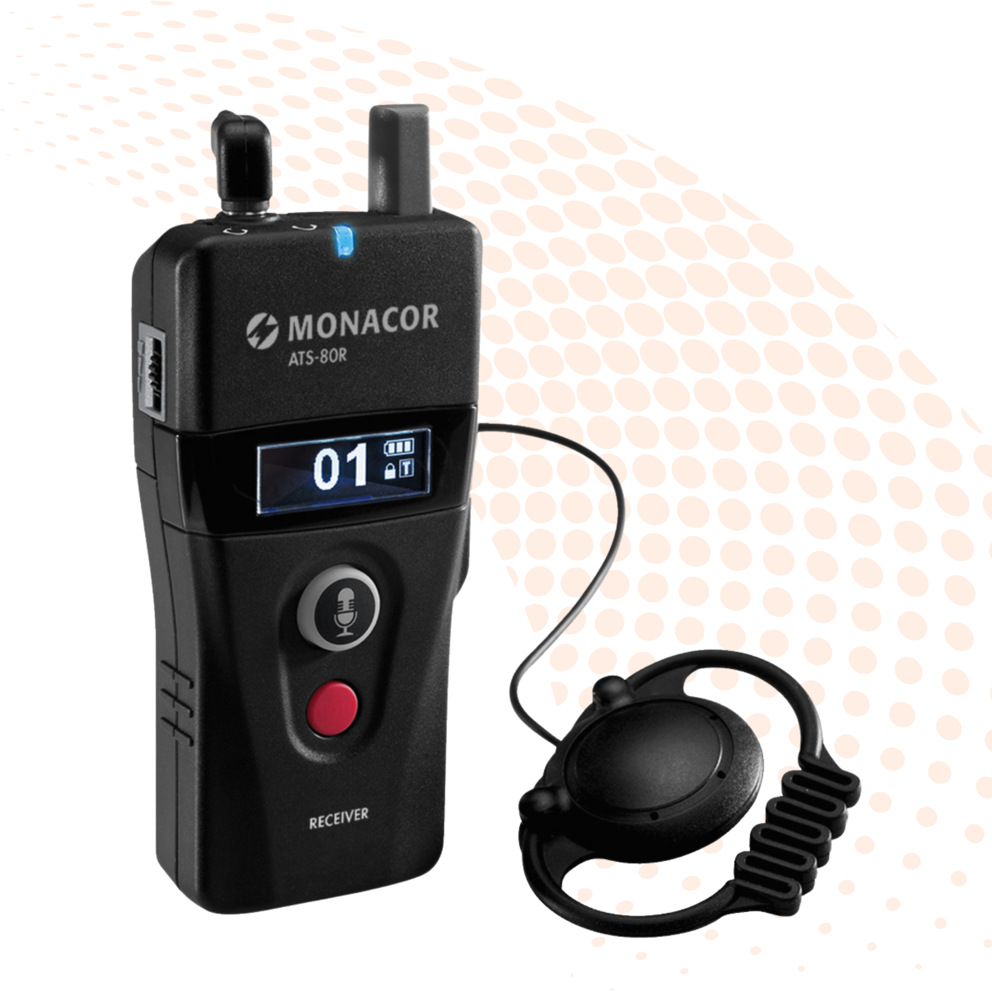 Monacor ATS-80R 2-Way Receiver