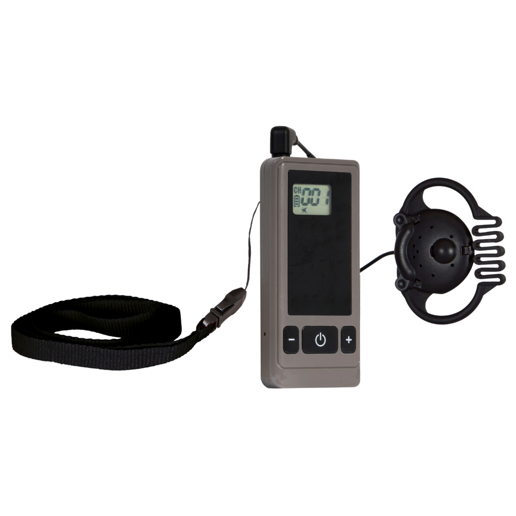 Long Range 1-Way Tour Guide System