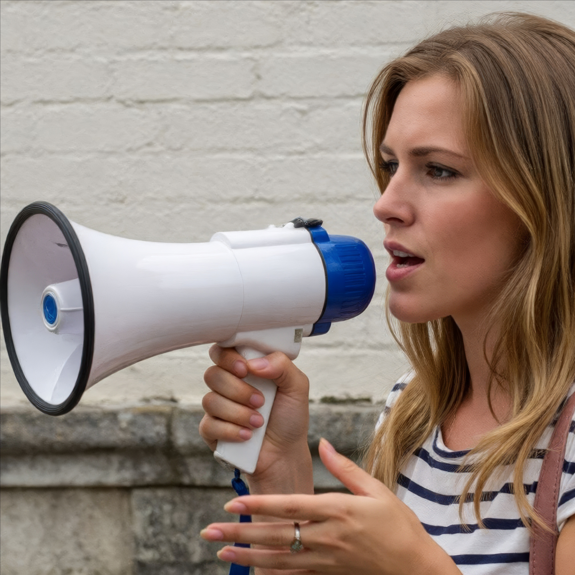 Megaphone With Siren 15W