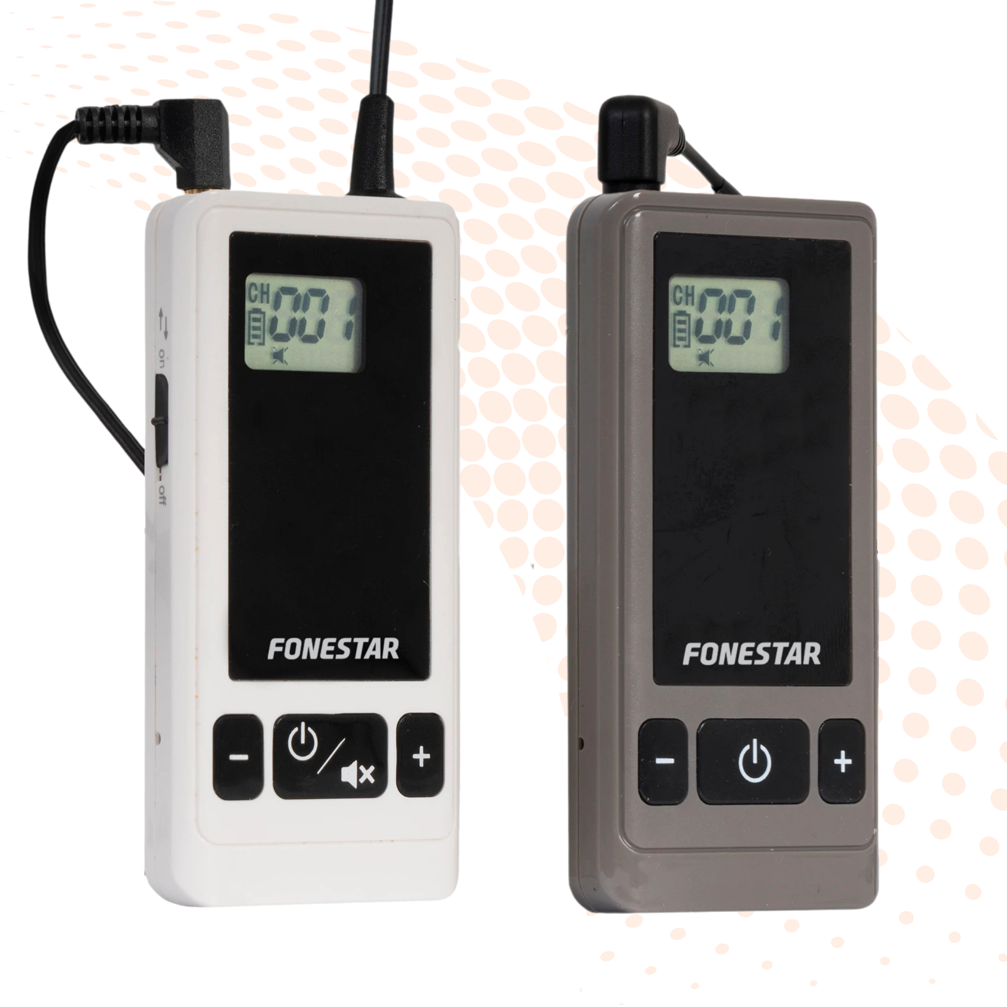 1-Way 100m 18 Channel System Fonestar TOUR-100