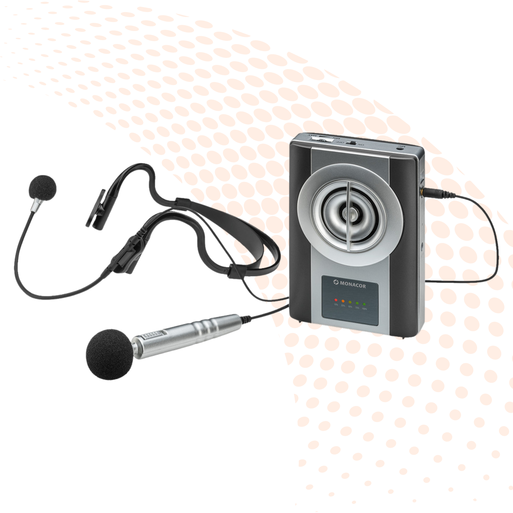 Monacor WAP-8 Waitband Amplifier